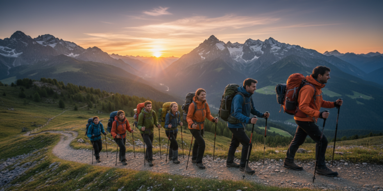Alpenüberquerungen