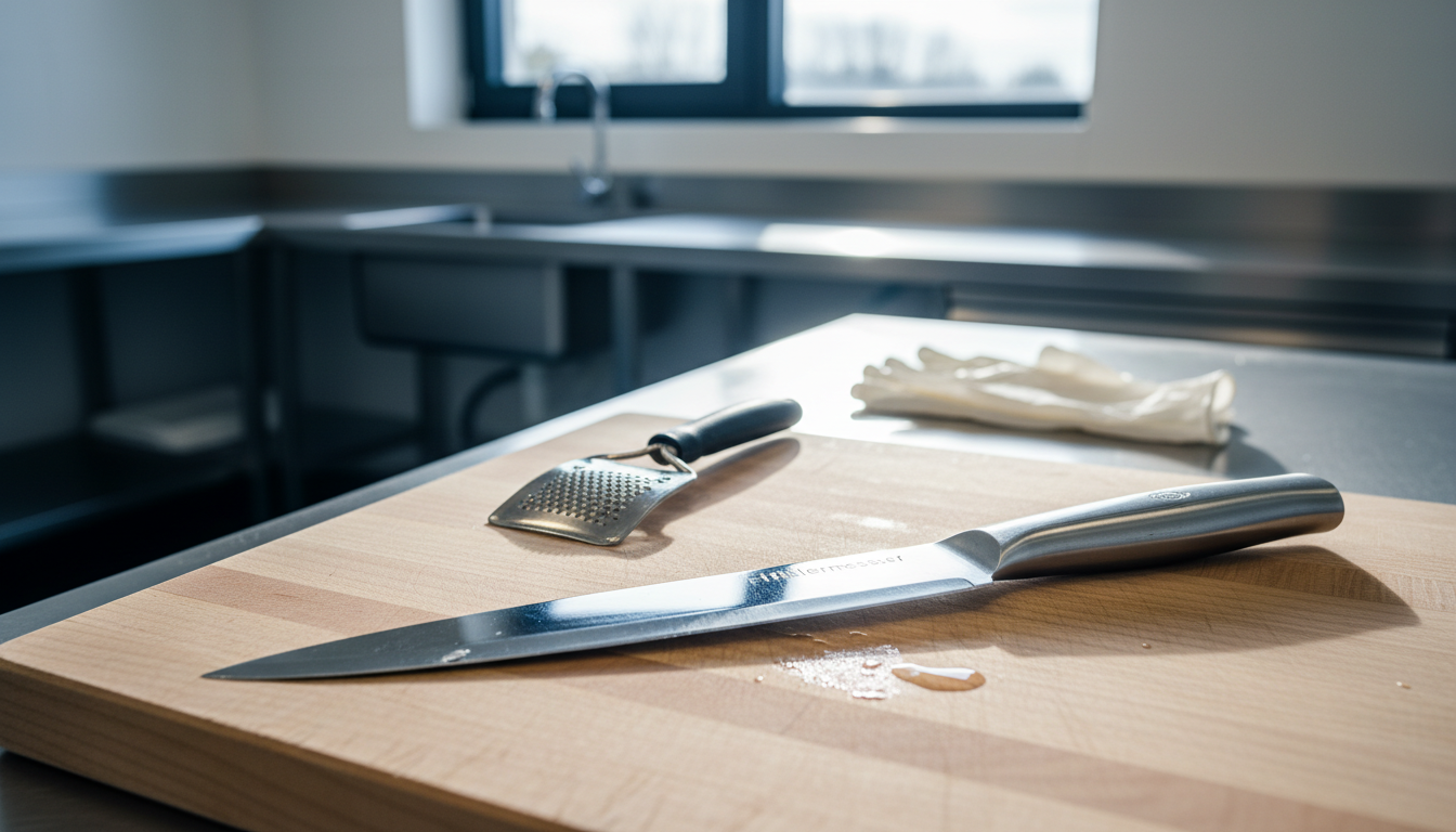 Arbeitsplatz filetiermesser