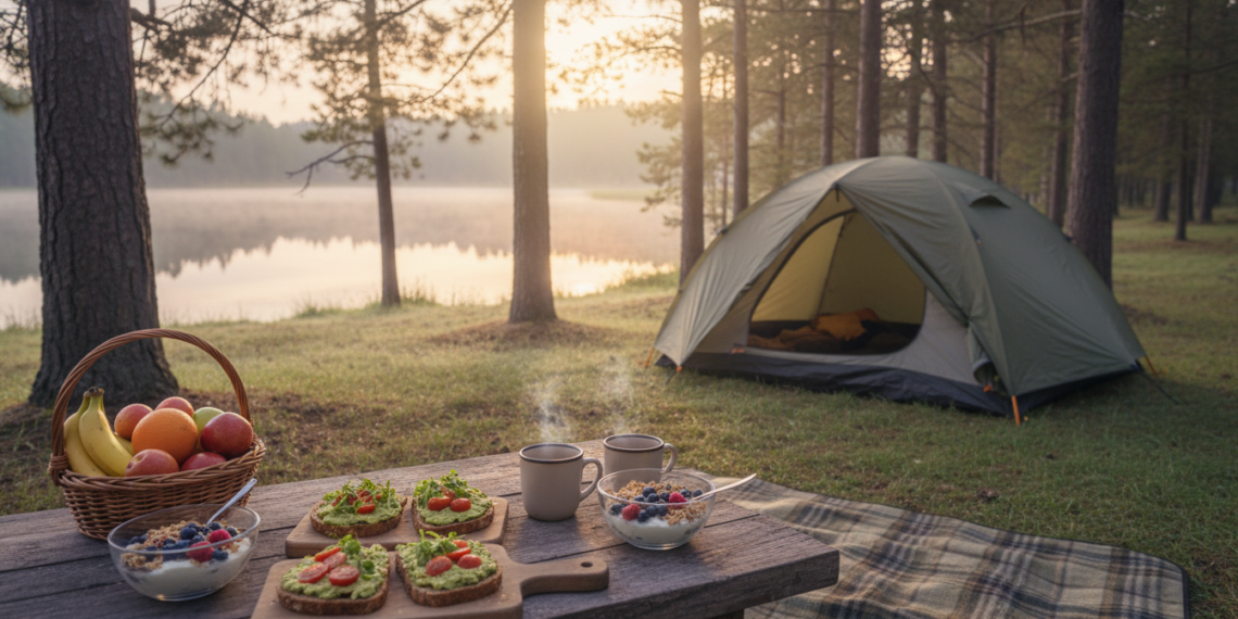 Camping Frühstück