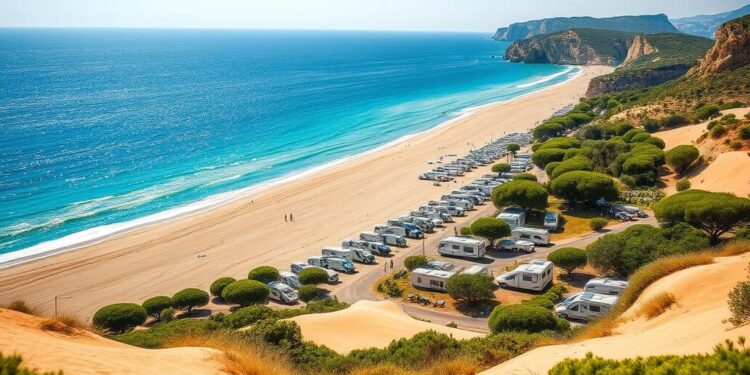 Camping Südfrankreich direkt am Meer