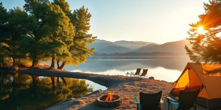Camping am See