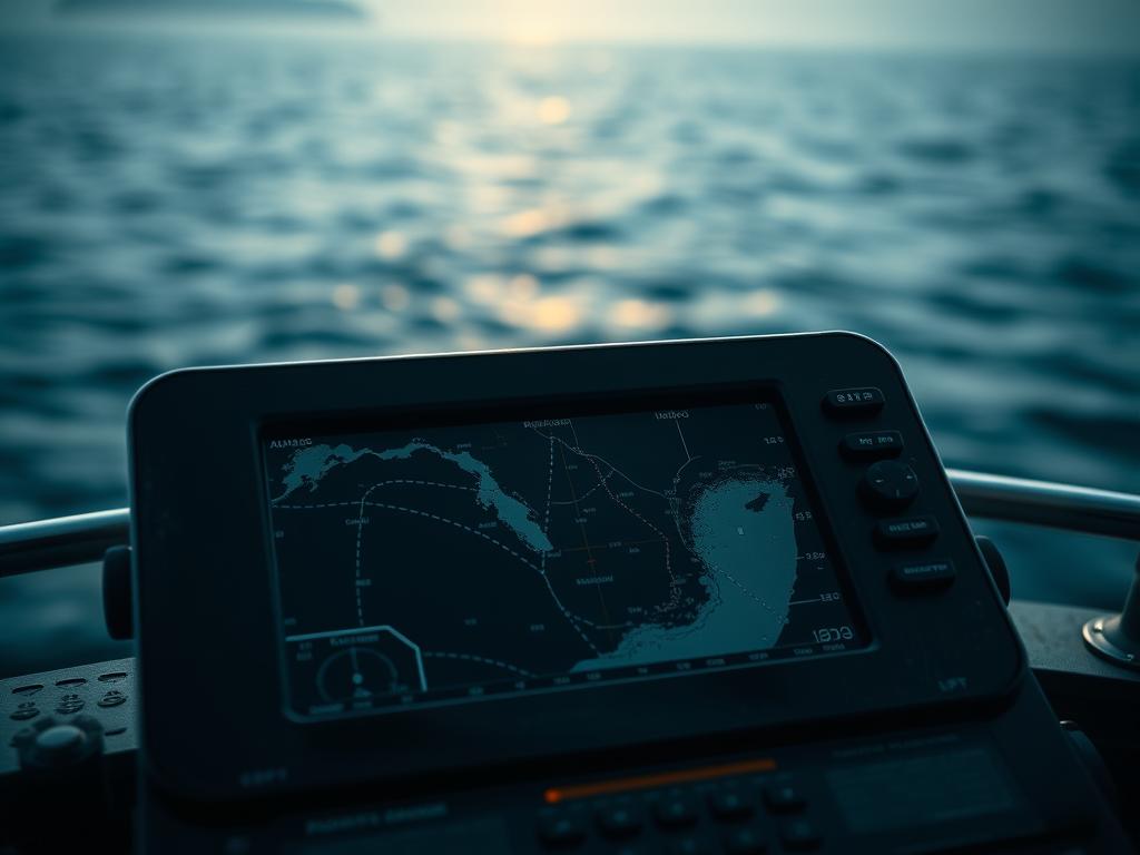 GPS Koordinaten Seekarte