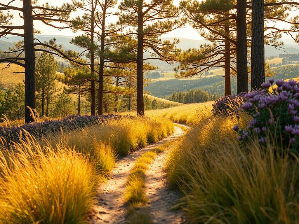 Heidschnuckenweg Entspannung Wanderung