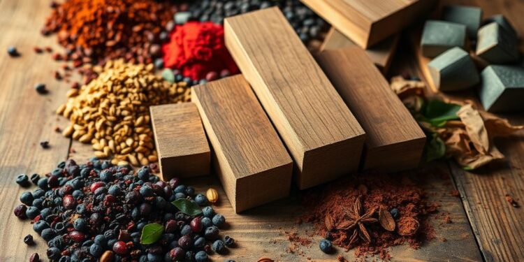 Holz färben mit Balsamico Essig