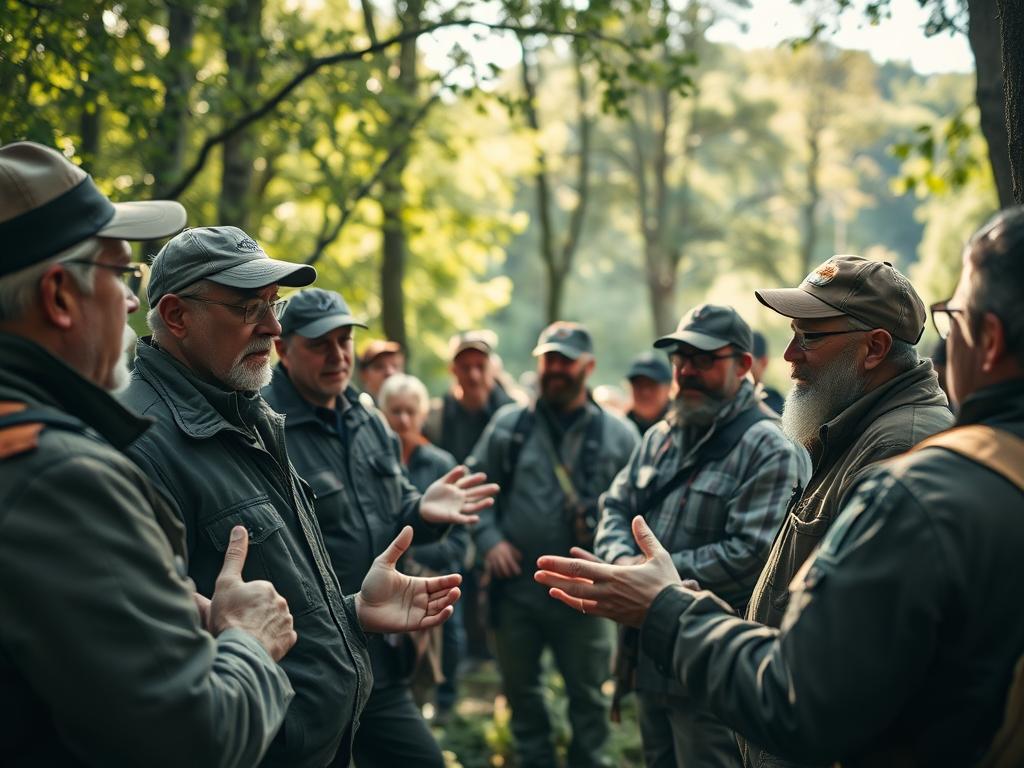 Jagdtechniken Diskussion