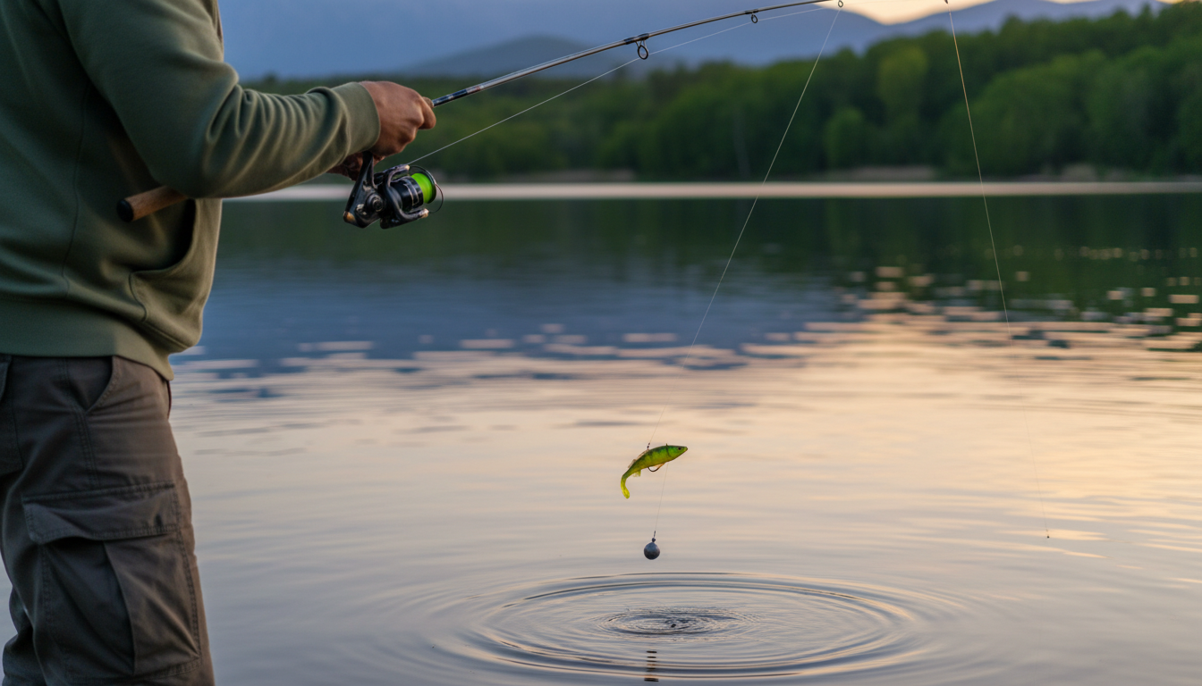 Köderführung Dropshot Angeln