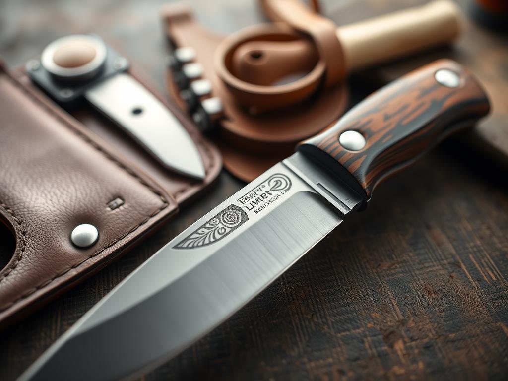 Materialien und Konstruktion von Jagdmessern