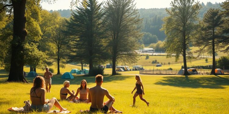 Nackt Camping