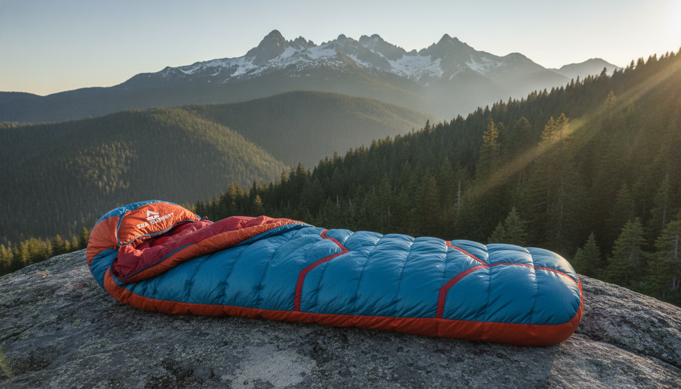 Sea to Summit sleeping bag für Trekking und Camping