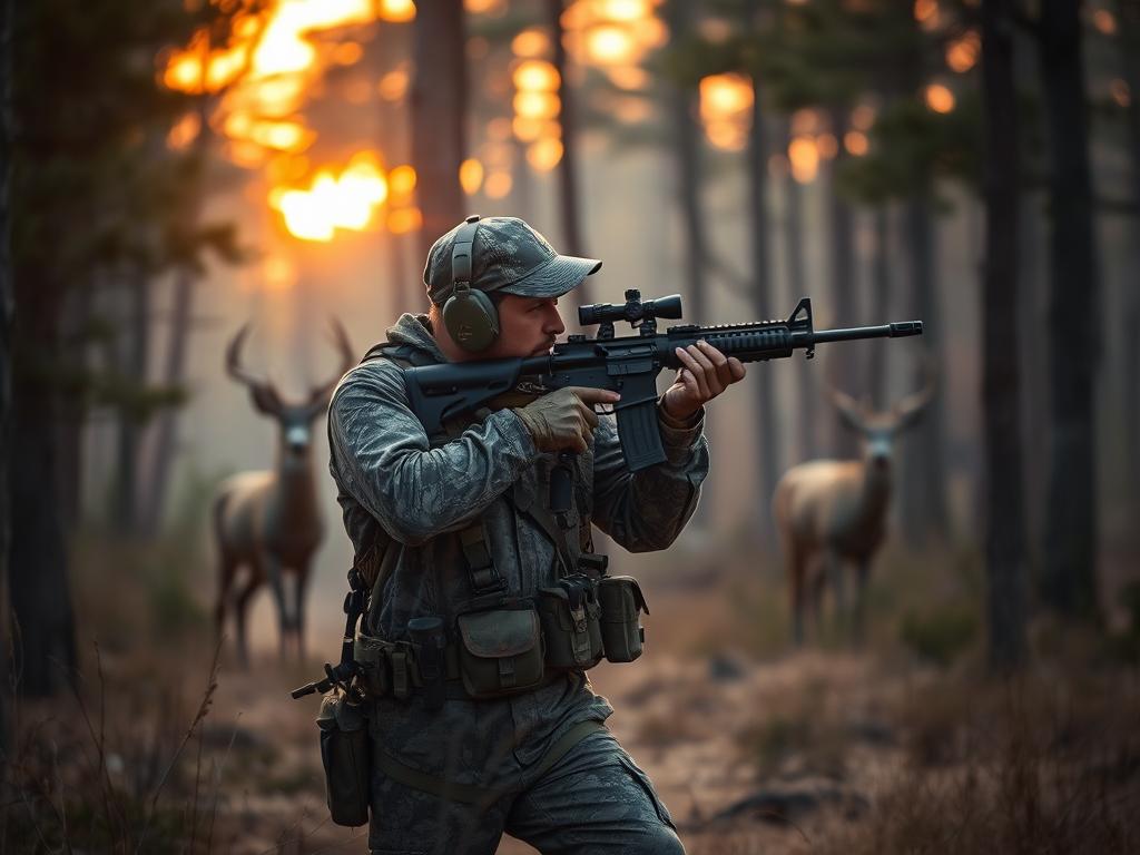 Sicherheitsaspekte tierschutzgerechte Jagd