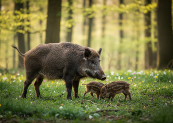 Wann haben Wildschweine Junge