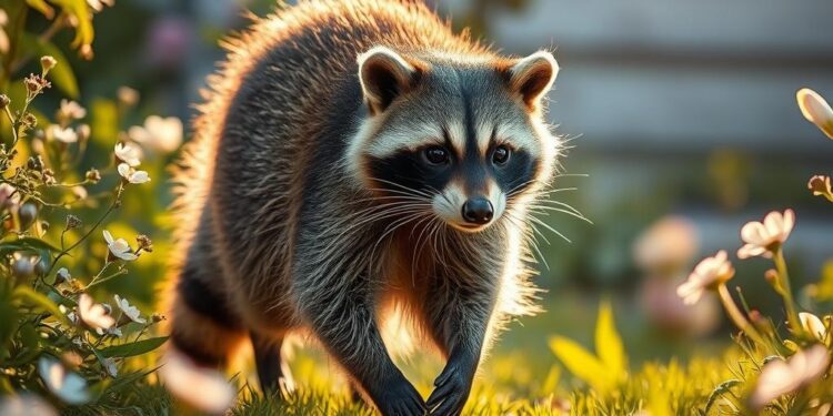 Waschbär