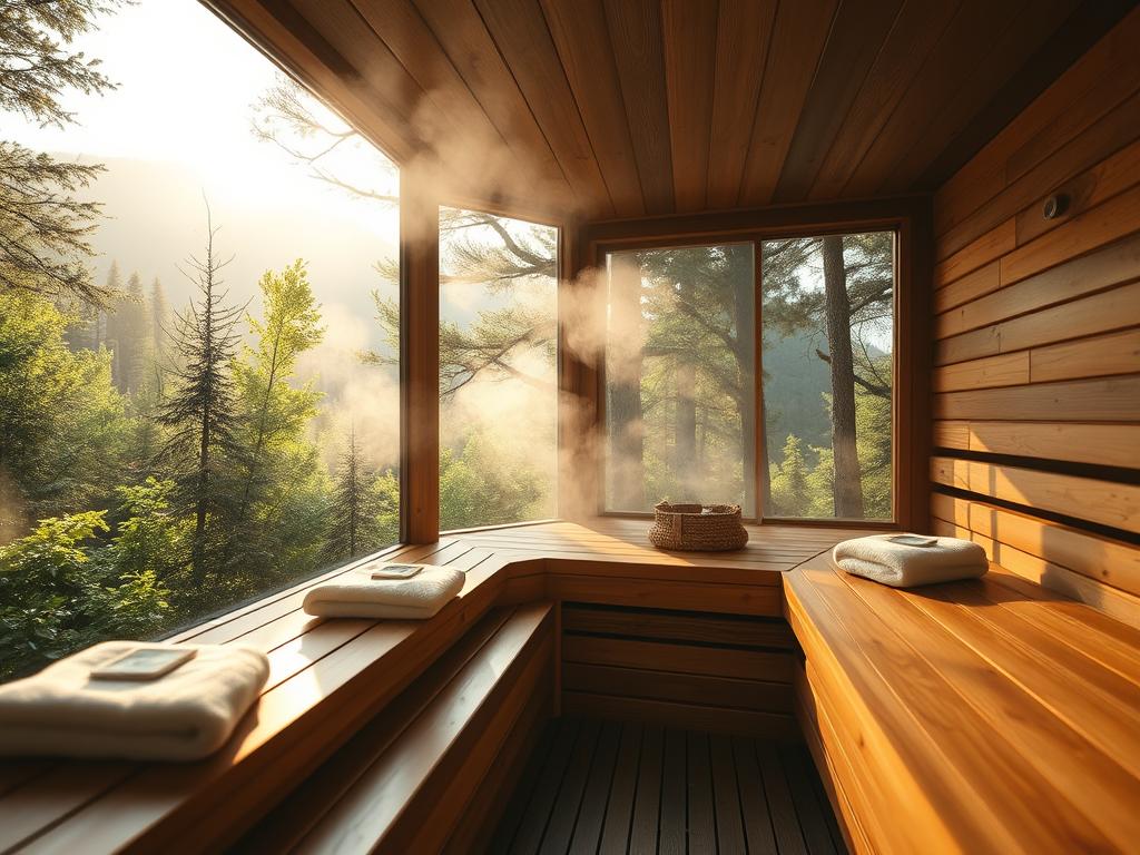 Wellness Sauna Entspannung