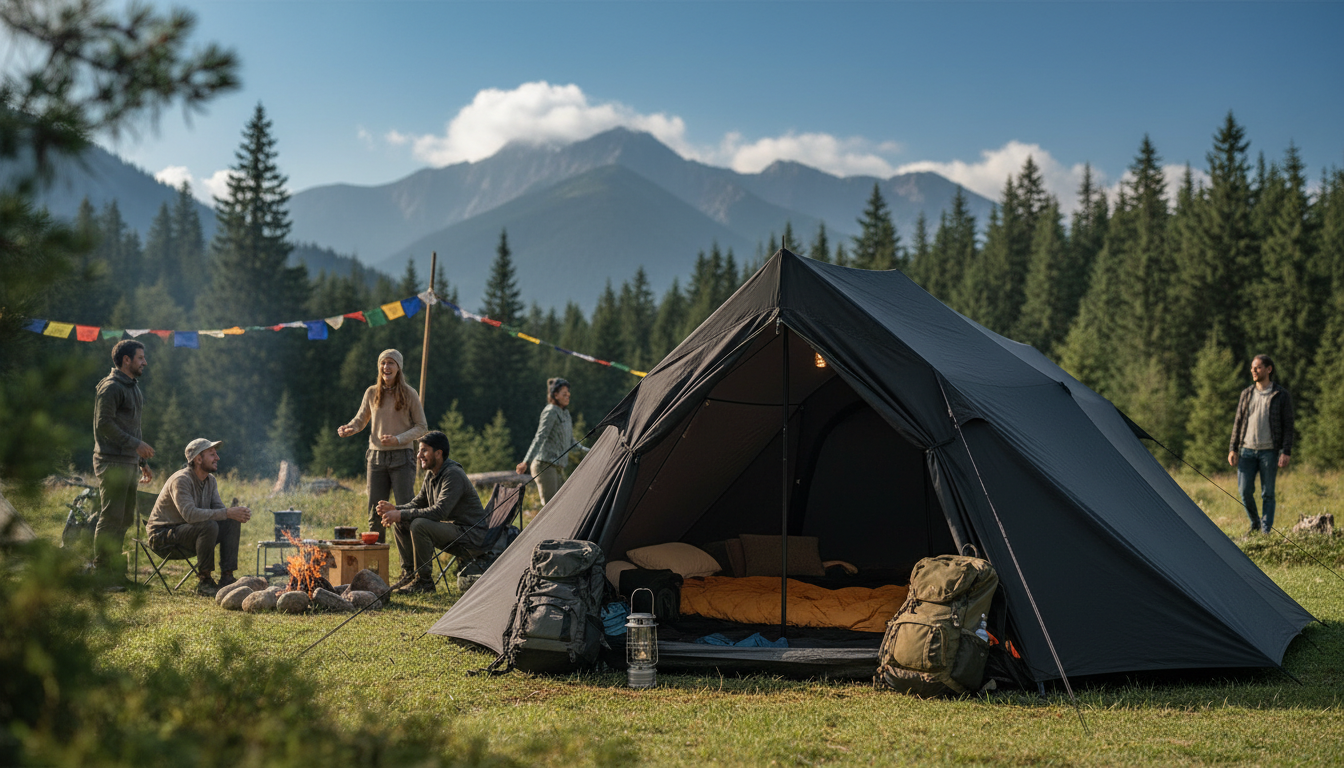 Zelt Einsatzbereiche Camping Festival Trekking