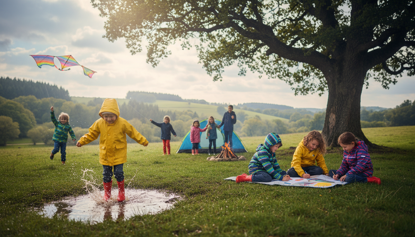 aktivitäten für kinder bei jedem wetter