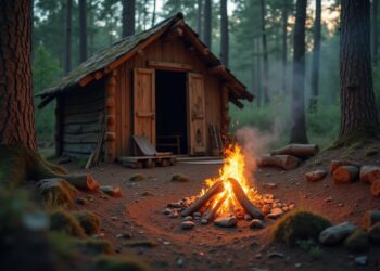 bushcraft lager bauen-Titel