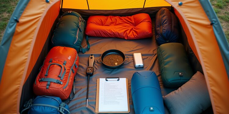 camping packliste familie-Titel