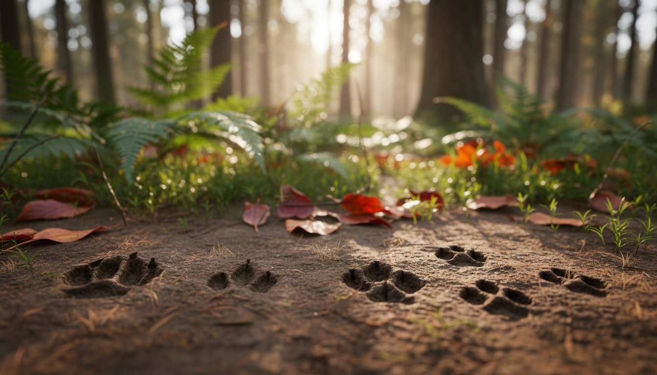 dachs marder fuchs spuren