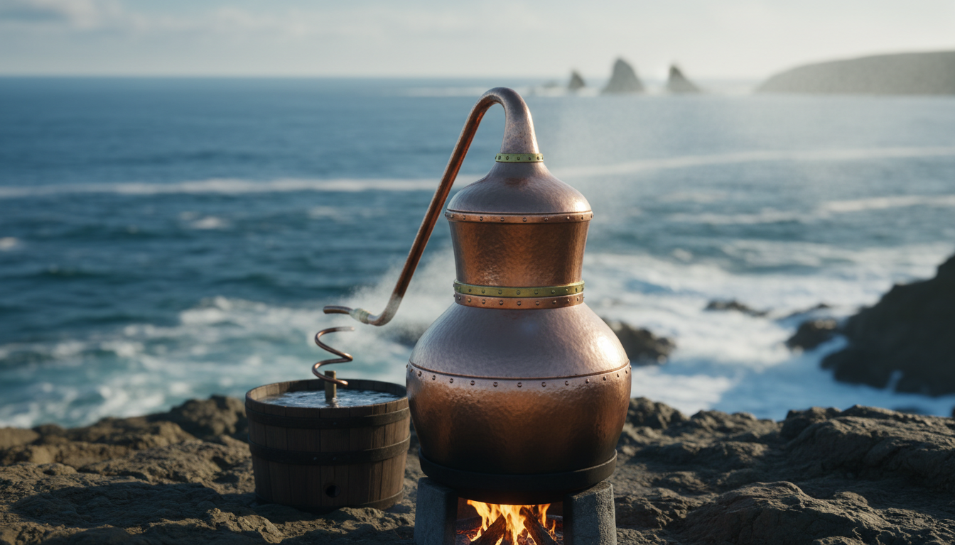 destillation topf deckel behälter