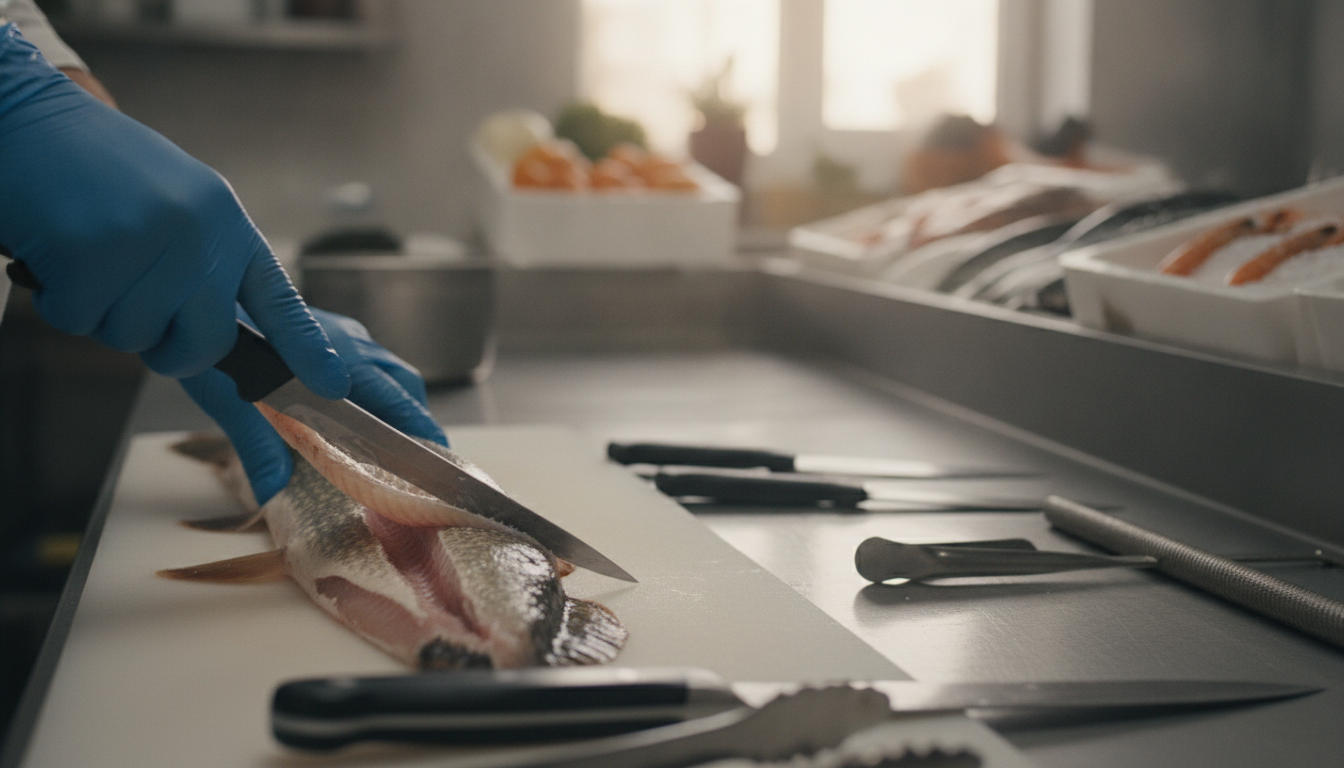 häuten fisch