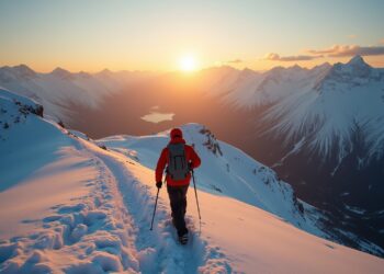 trekking im winter-Titel