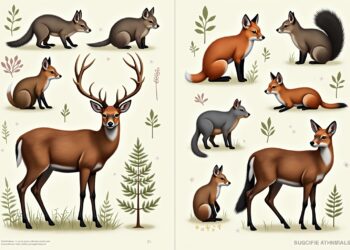 wald tiere erkennen-Titel