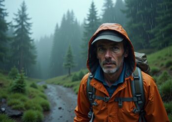 wandern bei regen-Titel